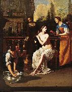 Artemisia gentileschi Bathsheba oil painting